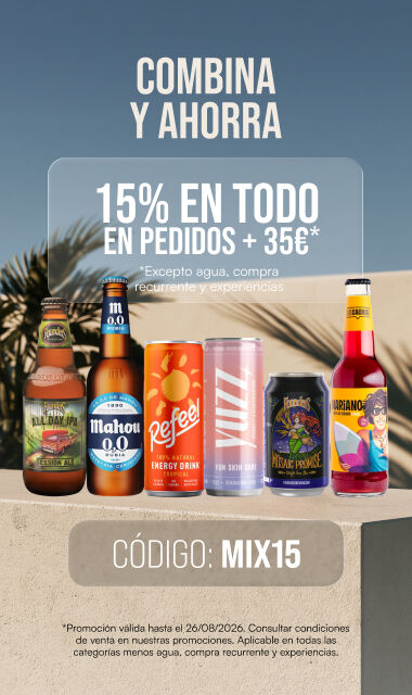 Aprovecha nuestro 15% de descuento con el cup&oacute;n MIX15 y combina esta promo con tus productos favoritos